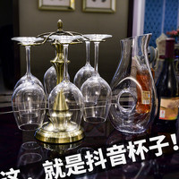 碧丽 水晶玻璃红酒高脚杯 2只