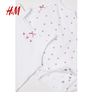 H＆M  HM0634029 婴儿连体衣 3件装