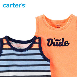 Carters 121I415 男宝宝连体衣背心短裤 3件套