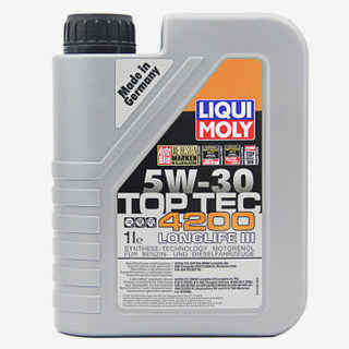 LIQUI MOLY 力魔 顶技4200 5W-30 SN/CF级 全合成机油 5L