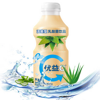 蒙牛 优益C 活菌型乳酸菌乳饮品 芦荟味 340ml