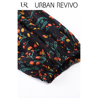 URBAN REVIVO YV32S7AN2001 女士吊带连衣裙