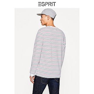 ESPRIT EDC系列 018CC2K001 男士条纹长袖T恤 