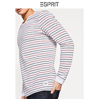 ESPRIT EDC系列 018CC2K001 男士条纹长袖T恤 