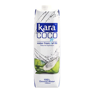  Kara coco 佳乐 椰子水 1L/瓶