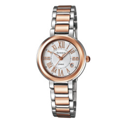 卡西欧sheen女士手表蓝宝石镜面防水时尚潮流款she-4528正品女表