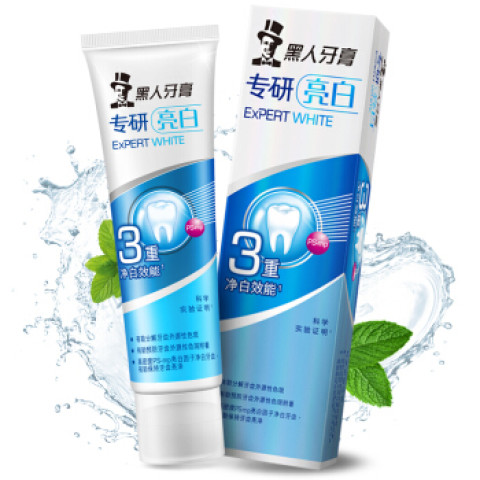 京东plus会员:darlie 黑人 专研亮白牙膏 80g 单支装 *10件