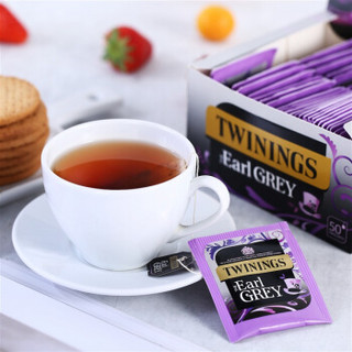 TWININGS 川宁 豪门伯爵红茶调味茶 2g*50包