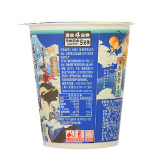 NISSIN 日清食品 日清 拉王 东京海鲜豚骨风味 方便面 76g/杯