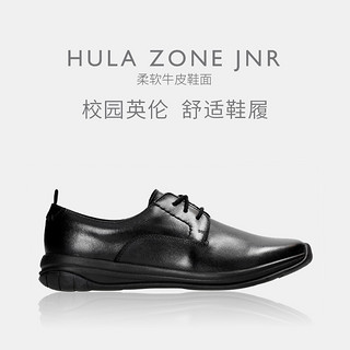 Clarks 其乐 男童牛皮英伦小黑鞋