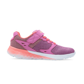 SKECHERS 斯凯奇 664068L 女童休闲运动鞋 粉红色/橘色/PKOR 30码/鞋内长19cm