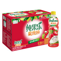 Tropicana 纯果乐 果缤纷 荔枝椰青味复合果汁 500ml*15瓶