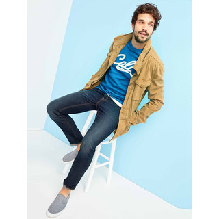 OLD NAVY 老海军 827040 男士斜纹布夹克