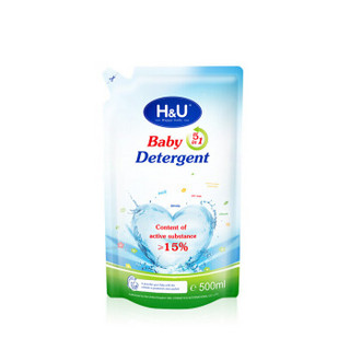 H&U 婴儿洗衣液 500ml*3包