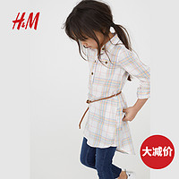 H＆M HM0554832 女童衬衫连衣裙  