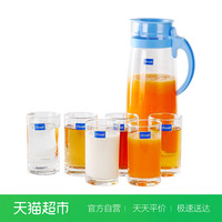 鸥欣 Ocean 玻璃凉水壶 七件套