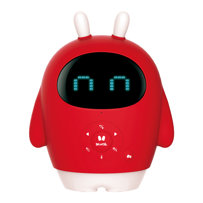 火火兔 J6 兔小霸 智能机器人早教机 红色