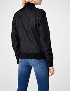 Alpha INDUSTRIES MA-1 TT 女款飞行员夹克 S 黑色 