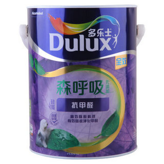 Dulux 多乐士  森呼吸 无添加硅藻抗甲醛 全效面漆 (5L) 白色