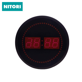 NITORI JB-40645 红光 LED挂钟