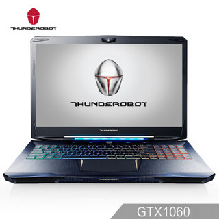 ThundeRobot 雷神 911Targa曜蓝版B5 15.6英寸游戏本（i7-7700HQ、8GB、128GB+1TB、GTX1060 6G）