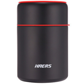 HAERS 哈尔斯 LTH-800-21 焖烧杯 800ml  曜石黑