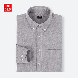 UNIQLO 优衣库 400662 男款法兰绒衬衫