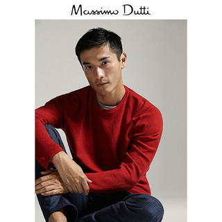 Massimo Dutti 00933409599 男款纹理针织衫 