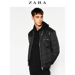 ZARA 00706344800 男士拼接棉服