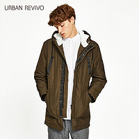 URBAN REVIVO MH51S1JN2000 男士棉服外套