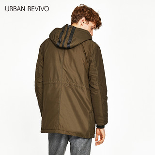 URBAN REVIVO MH51S1JN2000 男士棉服外套