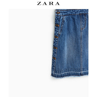 ZARA  04433726400 儿童牛仔背带裙 