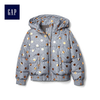 Gap 盖璞 424472 女童加厚保暖棉服