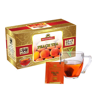 spoonbill 锡兰红茶 黄桃味袋泡茶 2g*30包