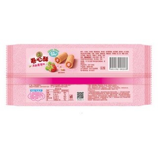 徐福记 卷心酥（注心饼干）草莓味 105g