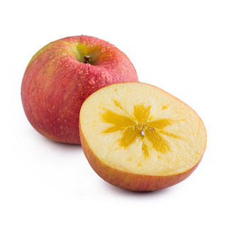 易果生鲜 新疆阿克苏 冰糖心苹果 (1.5kg 果径80mm以上)