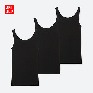 UNIQLO 优衣库 401910 女士无袖背心 3件装