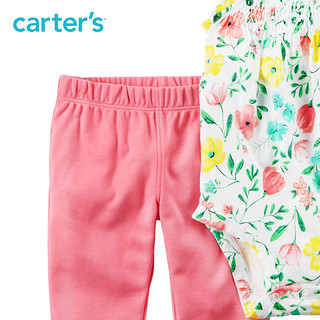 Carter's 儿童吊带连体衣套装 2件套