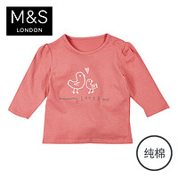 M&S 马莎 T787218P 女宝宝纯棉长袖T恤