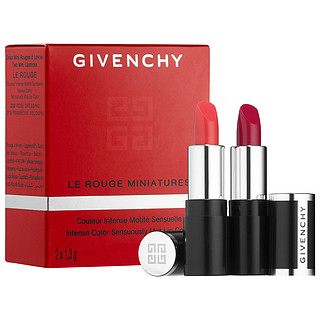 GIVENCHY 纪梵希 Le Rouge 小羊皮系列 迷你唇膏套装 1.3g*2支