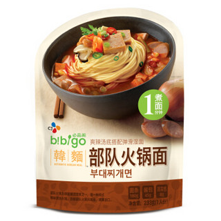 bibigo 必品阁 部队火锅面 233g