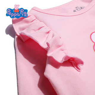 Peppa Pig 小猪佩奇 女童套头长袖T恤