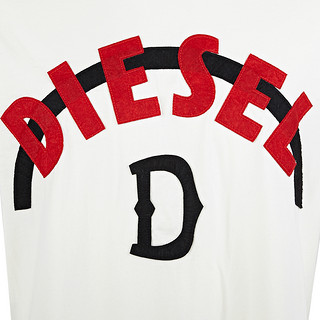 DIESEL 字母LOGO 男士T恤