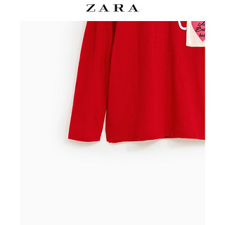 ZARA 05431704600 补丁口装饰T恤