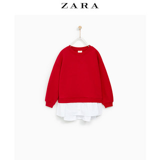 ZARA  04012701600 假两件式拼接针织衫