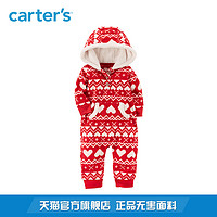 Carter's 118H395 1件式摇粒绒连体衣