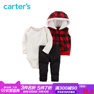 Carter's 121H932Q 女宝宝摇粒绒 3件套装
