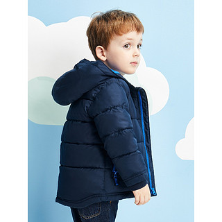 Old Navy 老海军 775110 W 儿童拉链连帽棉服