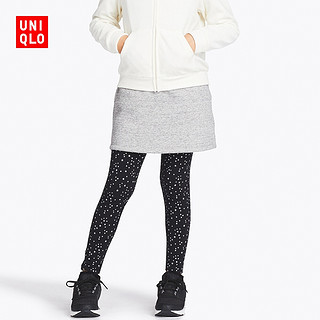 UNIQLO  优衣库 童装/女童 仿羊羔绒运动短裙 401237 