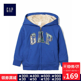 Gap 盖璞 男童连帽卫衣